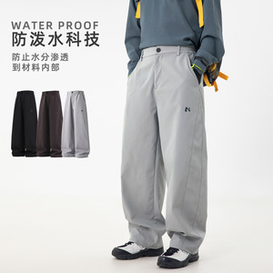 休闲裤春季户外机能防泼水工装伞兵裤运动宽松长裤OK2541-P45控78，男装工装外套，电商A362