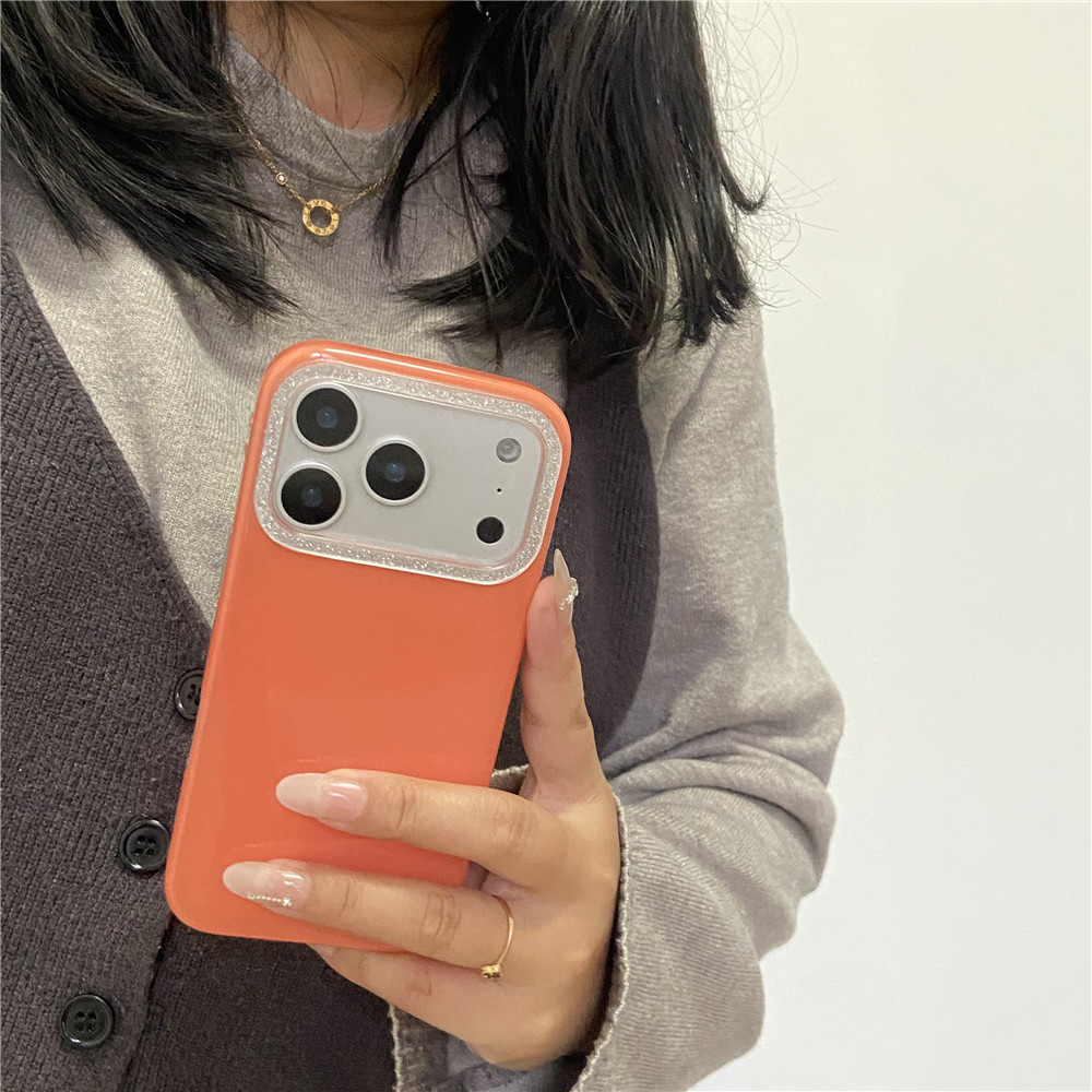 简约风星宇橙适用iPhone 17pro手机壳16Promax全包15pro个性14/13