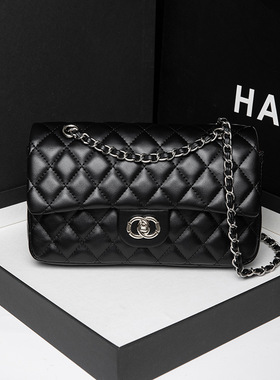 品牌新品斜挎包小香风CF菱格链条级感气质腋下百搭通勤肩包女包