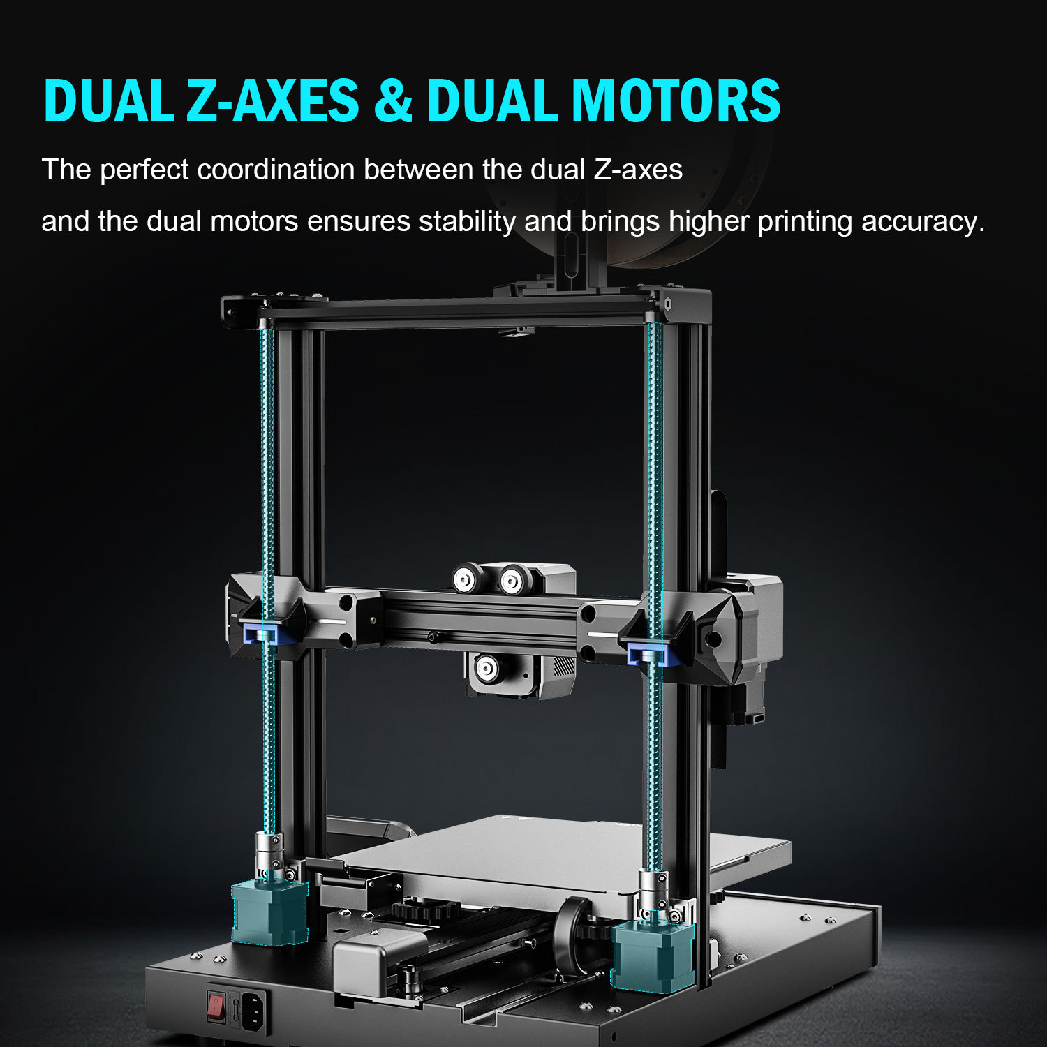 Artillery Sidewinder X3 Pro 3D打印机三维桌面级精度创客家用