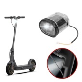 赛格威G30 骑行警示灯LED前灯前置大灯配件 Max电动滑板车前照灯