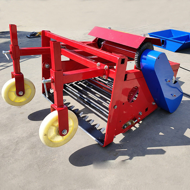 小型出蒜机 菏泽手扶前置大蒜收获机挖蒜机