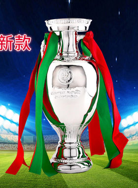 2024欧洲杯奖杯德劳内杯欧冠英超树脂足球奖杯彩票店会所球迷摆件