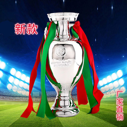 2024欧洲杯奖杯德劳内杯欧冠英超树脂足球奖杯彩票店会所球迷摆件