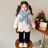 粉色（送围巾）