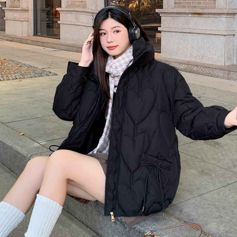 外套面包服立领秋冬季棉服保暖