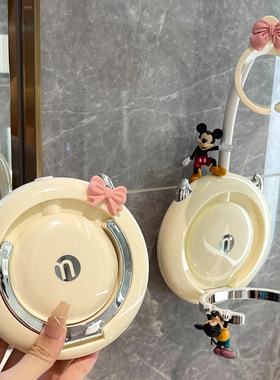 【新家的一百个快递】懒人吹风机支架壁挂免打孔置物架固定器