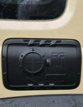 适用3门5门铃木吉姆尼 JC74 JB74xl改装黑武士3D油箱盖保护罩装饰