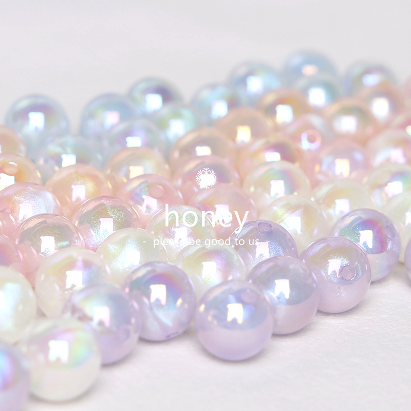 散珠人鱼姬手工串珠珠子亚克力