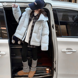 女童2025年冬季新款多巴胺加厚连帽棉衣女大童洋气时髦端面包服，童装棉衣，祺儿童装