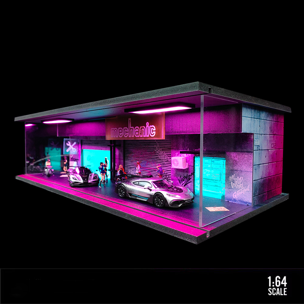 适用多美卡1比64车模展示盒