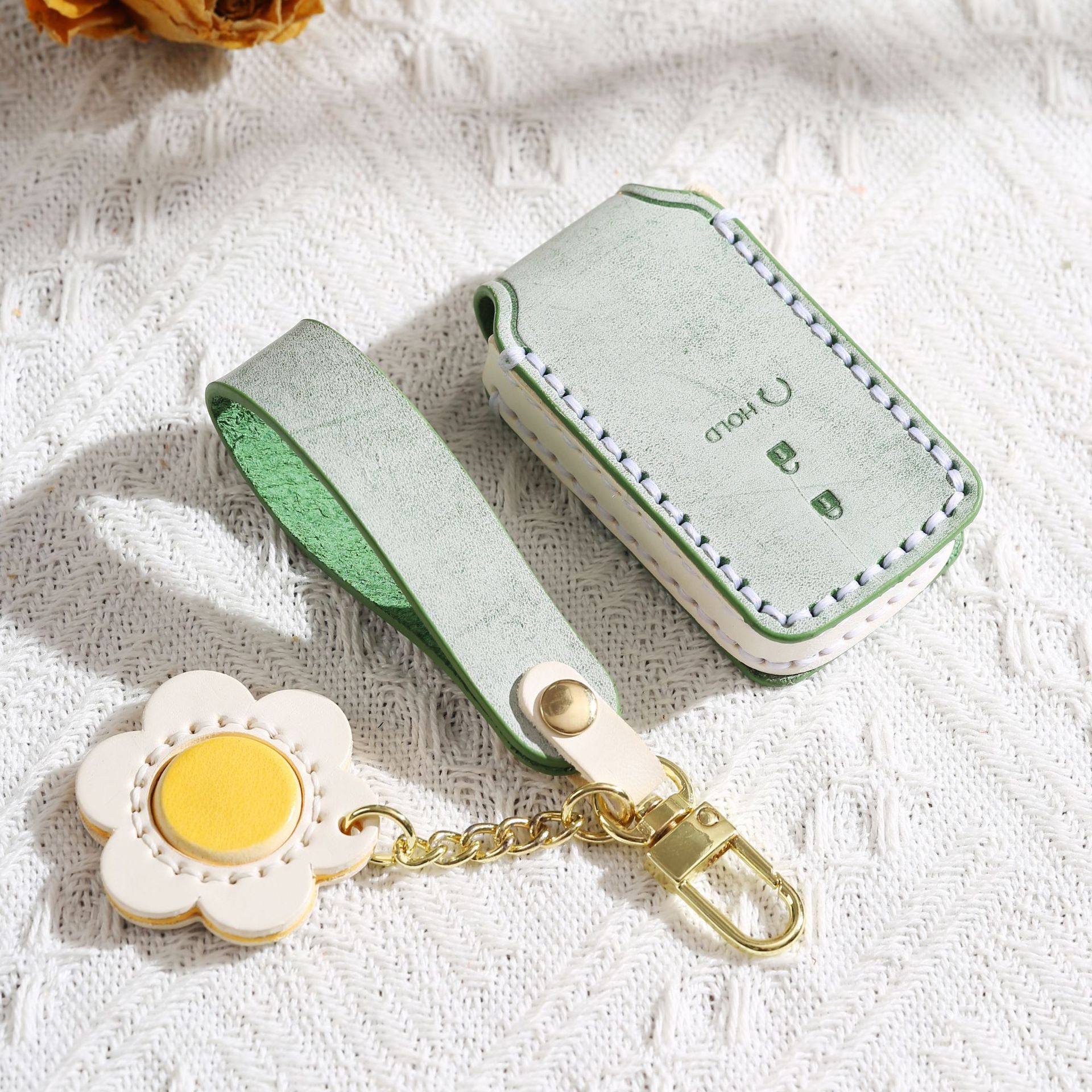 适用于本田汽车真皮钥匙套艾力绅奥德赛CRV思域雅阁保护包壳女款