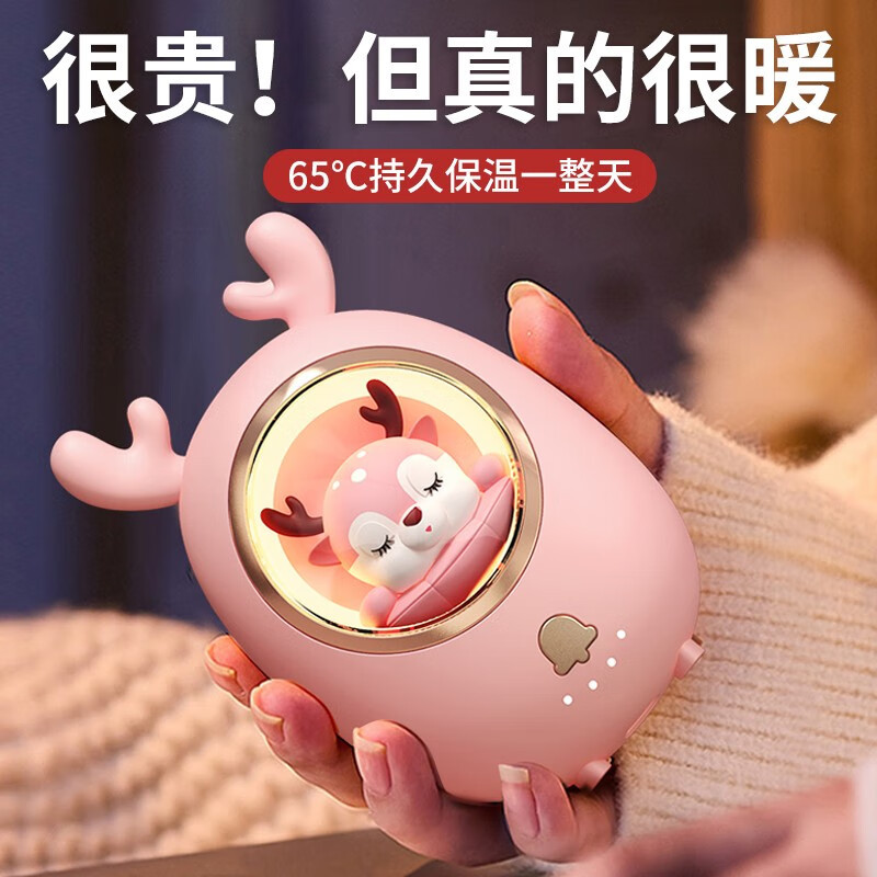 时尚新款USB充电卡通暖宝宝学生白领星宠暖手宝充电宝二合一礼品