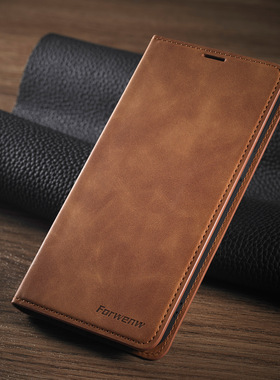 适用谷歌Pixel6手机壳Google Pixel6Pro磁吸翻盖插卡皮套全包防摔