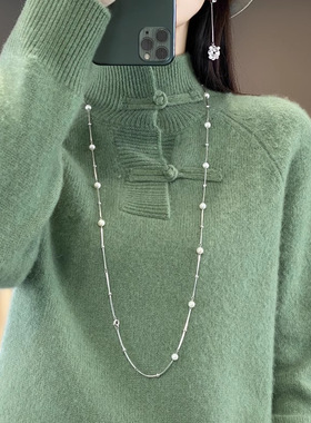 纯色针织上衣 winter women sweater shirt ladies Knitted tops