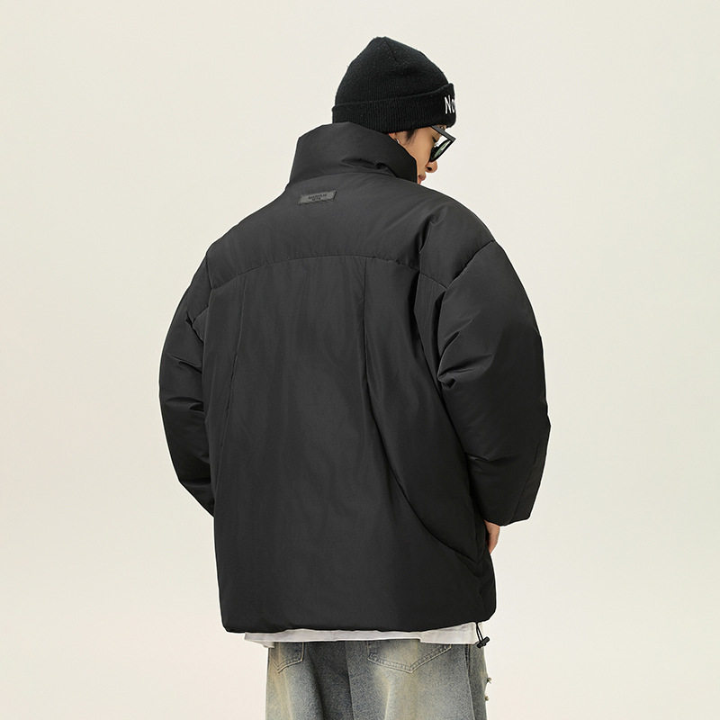 分割立领棉服冬季款防泼水潮牌加厚保暖面包服L5131-P100控168,男装棉衣,电商A362