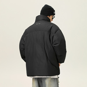 分割立领棉服冬季款防泼水潮牌加厚保暖面包服L5131-P100控168图片