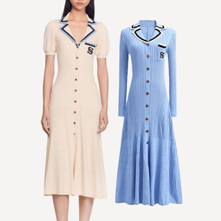 Spring clothes women skirts ladies knitted dresses女针织衫裙