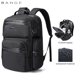 背包商务旅行大容量多功能包电脑包书包 出行包包Bange双肩包新款
