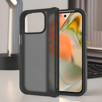 适用谷歌Pixel9 Pro Fold折叠屏半透明手机壳肤感磨砂二合一保护套Pixel9  Fold连体壳