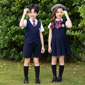 男女童学生演出合唱服校服套装