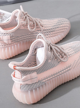 飞织网Women Walking Shoes Sock-Like Sneakers 女ulzzang运动鞋