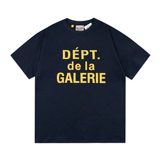 2024春夏新款GALLER经典字母标语LOGO印花短袖T恤