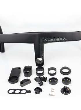 DEDA 全碳纤维公路自行车弯把一体弯把带码表架自行车配件