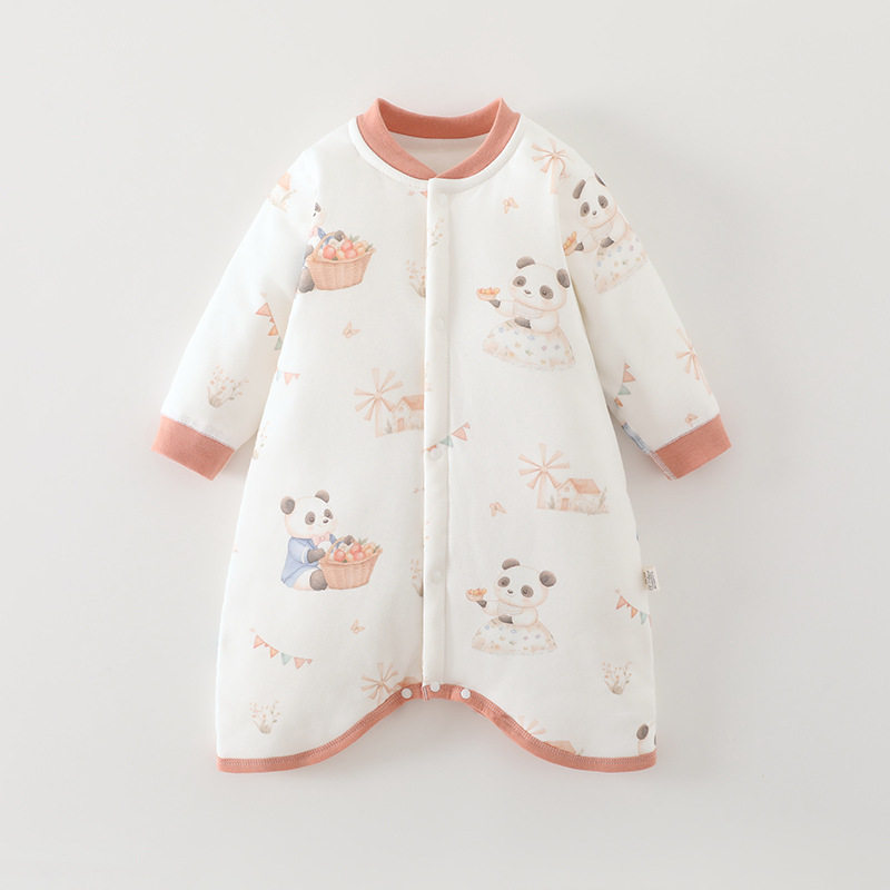 薄棉婴儿睡袋春秋A类新生儿连体衣婴幼儿宝宝夹棉衣服家居服睡袍,婴童用品,睡袋/防踢被,淘宝优惠券,粉丝福利购,淘宝优惠卷