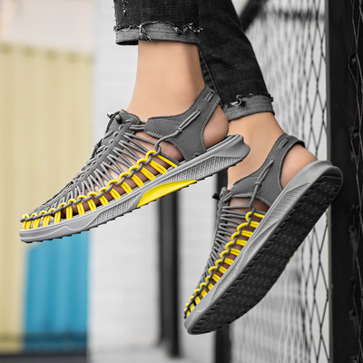 情侣包头凉鞋女沙滩鞋旅游鞋