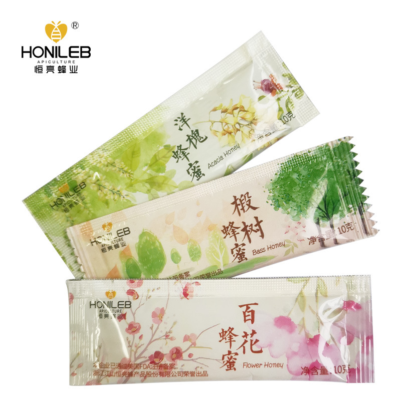 洋槐百花蜜野生土蜂蜜便携独立小包装条装纯正天然小袋装蜂蜜批发