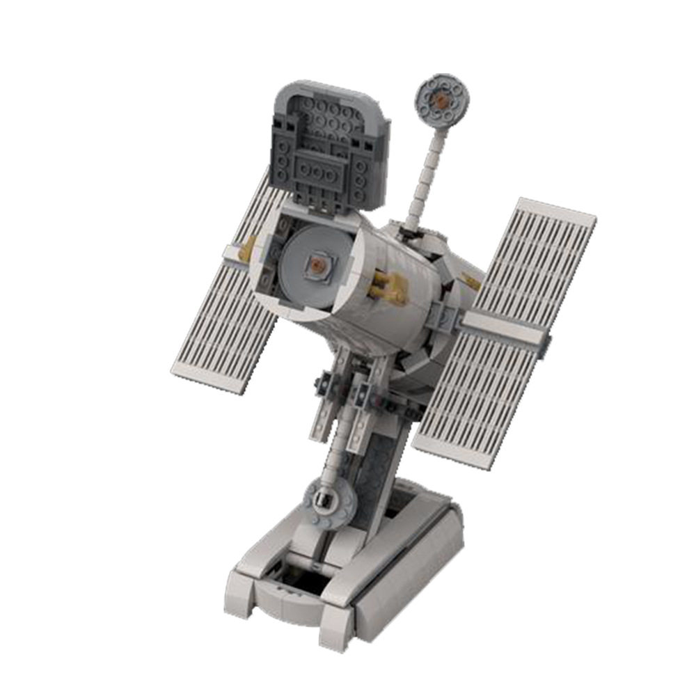 【高砖零件】NASA哈勃空间望远镜天文模型MOC-74293拼装积木玩具
