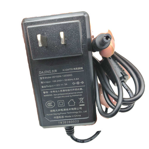20102M-120300C墙插式电源液晶显示器电源适配器12V3A大井DAJING