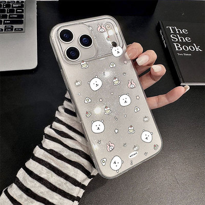 满屏自嘲熊透明细闪苹果iPhone