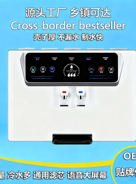 净水器直饮家用ro反渗透语音温热一体机净水机过滤器