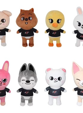 Skzoo Plush Toys Stray Kids Cartoon Stuffed Animal 毛绒玩偶