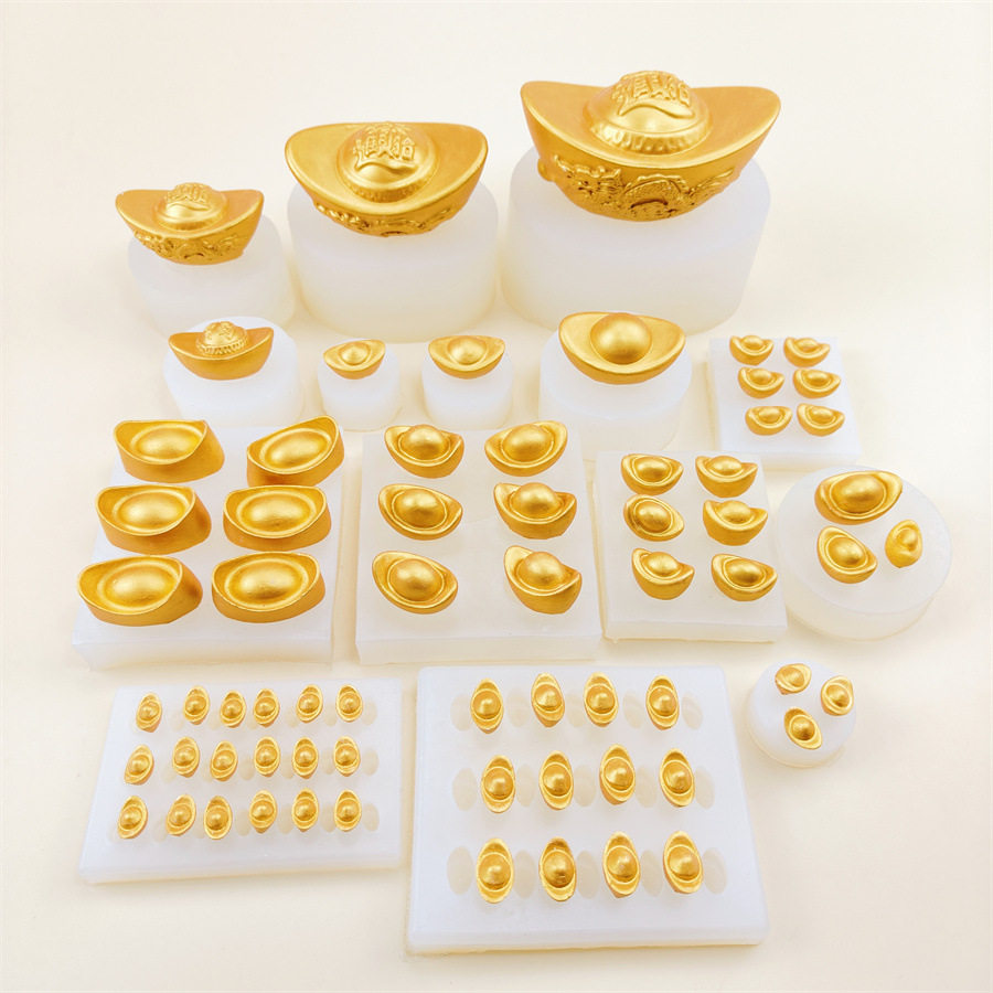 春节金元造型硅胶模具翻糖巧克力佩斯蛋糕装饰模DIY元宝摆件模,厨房/烹饪用具,烘焙模具,淘宝优惠券,粉丝福利购,淘宝优惠卷