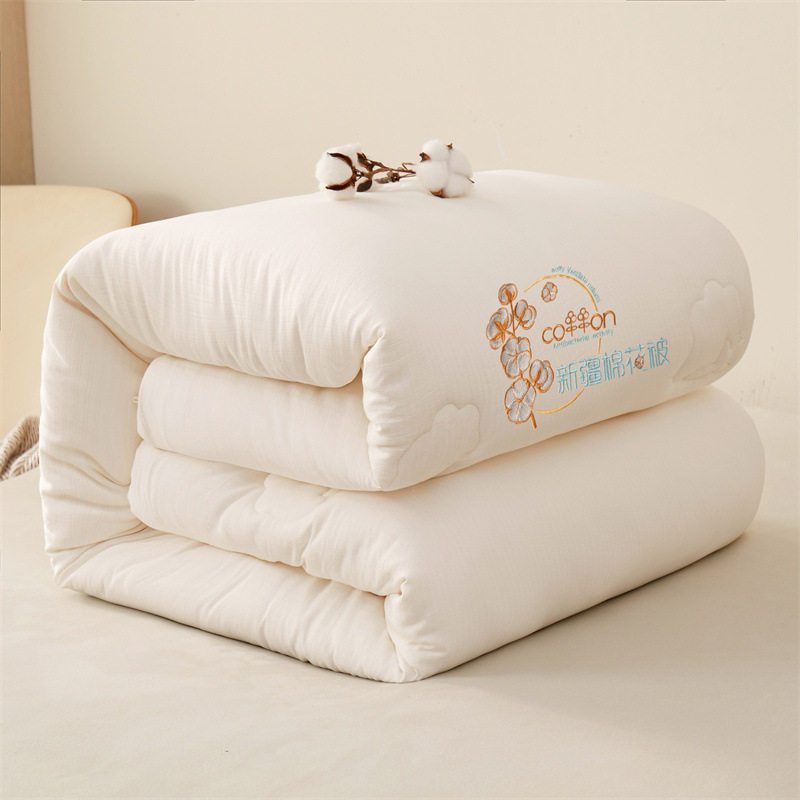 a类刺绣款棉被新疆棉花被被芯学生宿舍厚春秋被冬被棉絮被子,床上用品,棉花被,淘宝优惠券,粉丝福利购,淘宝优惠卷