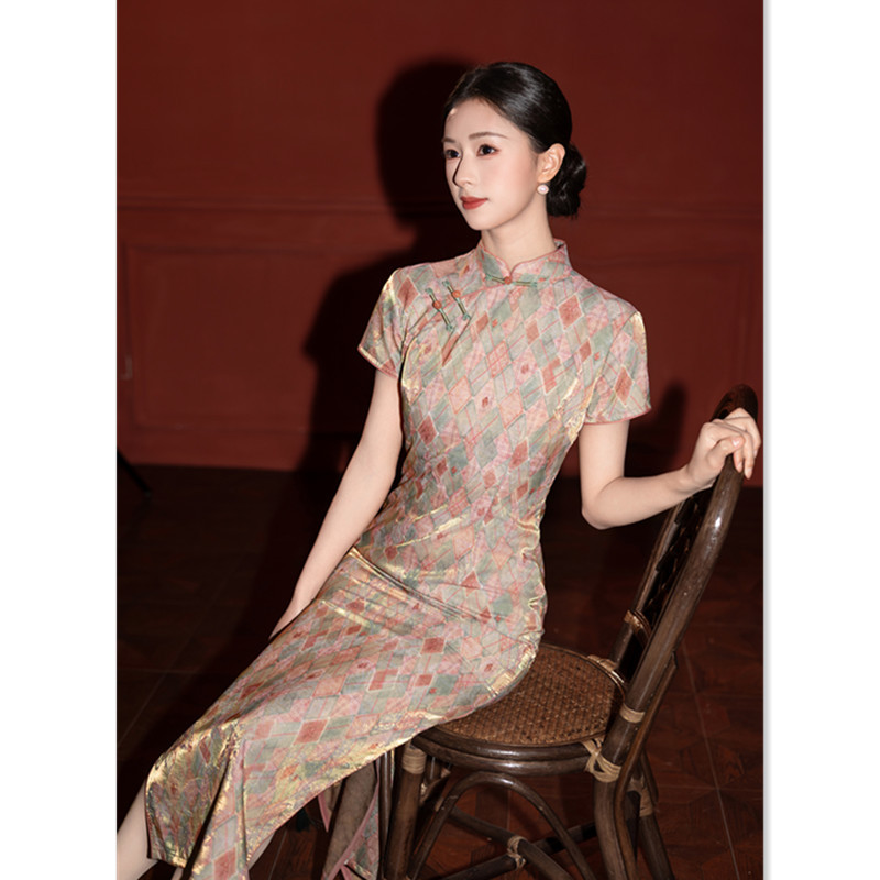 复古中国风改良新中式中青年旗袍女2026春夏新款修身显瘦日常可穿