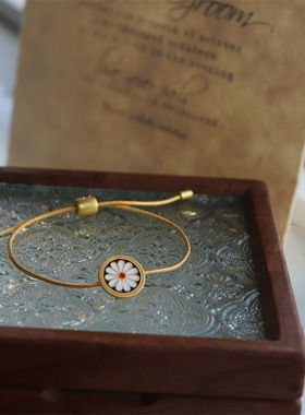 手绳合金简约珐琅复古