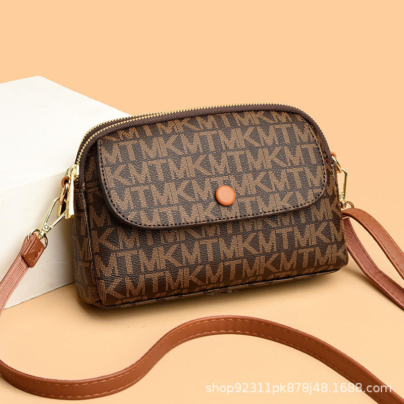 2024新款女包软皮肩斜挎小方包女士休闲多层时尚中年妈妈手机包包,箱包皮具/热销女包/男包,小方包,淘宝优惠券,粉丝福利购,淘宝优惠卷