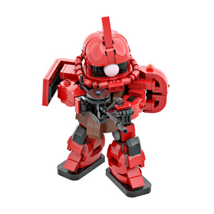 【高砖零件】机动战士高达robot魂夏亚专用扎古机体拼装积木玩具