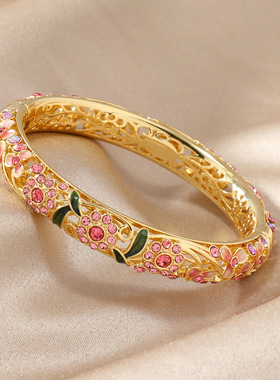 民族北京景泰蓝手镯复古民族风