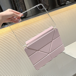 T-shaped stand clear case cover适用ipad 10th 10.9 A16 11TH GEN 11 AIR4/5/6/7/8 12TH A18 PRO 2025