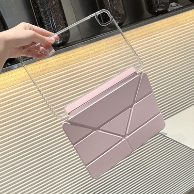 T-shaped stand clear case cover适用ipad 10th 10.9 A16 11TH GEN 11 AIR4/5/6/7/8 12TH A18 PRO 2025