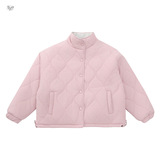 女童加棉加厚外套2025年冬季新款中大儿童双面穿棉服休闲短款棉衣，童装棉衣，祺儿童装