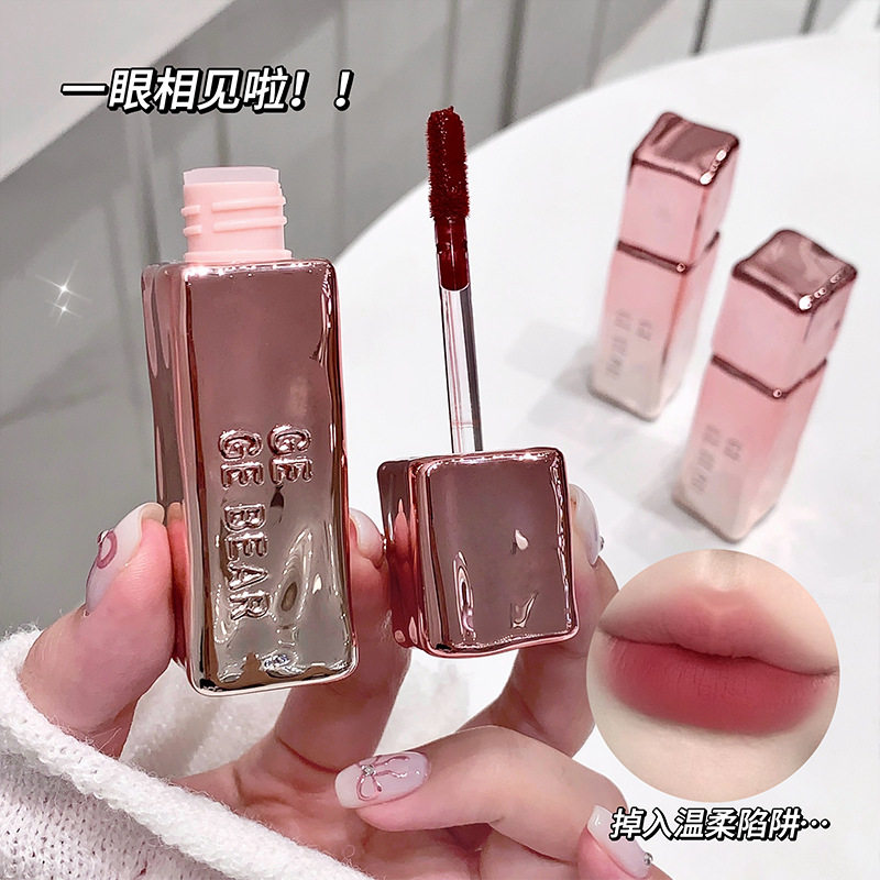 绒雾哑光空气唇泥粉嫩春夏丝绒