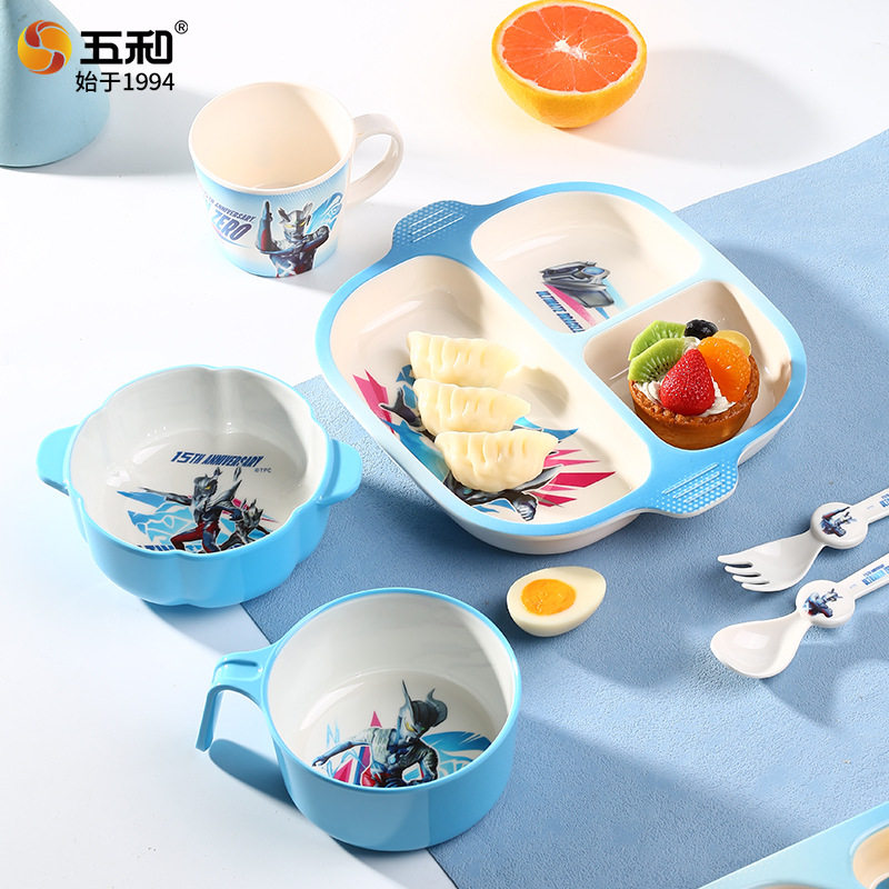 五和赛罗奥特曼儿童餐具