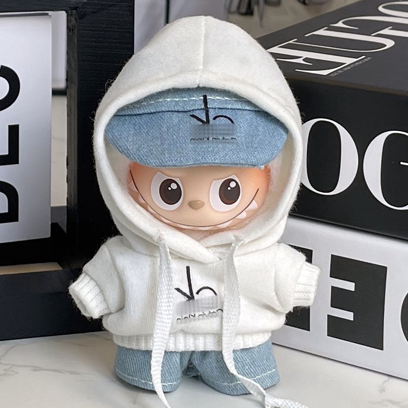 仅衣服适用4迷你版拉布布4.0娃衣mini版Labubu四代盲盒拉布布衣服
