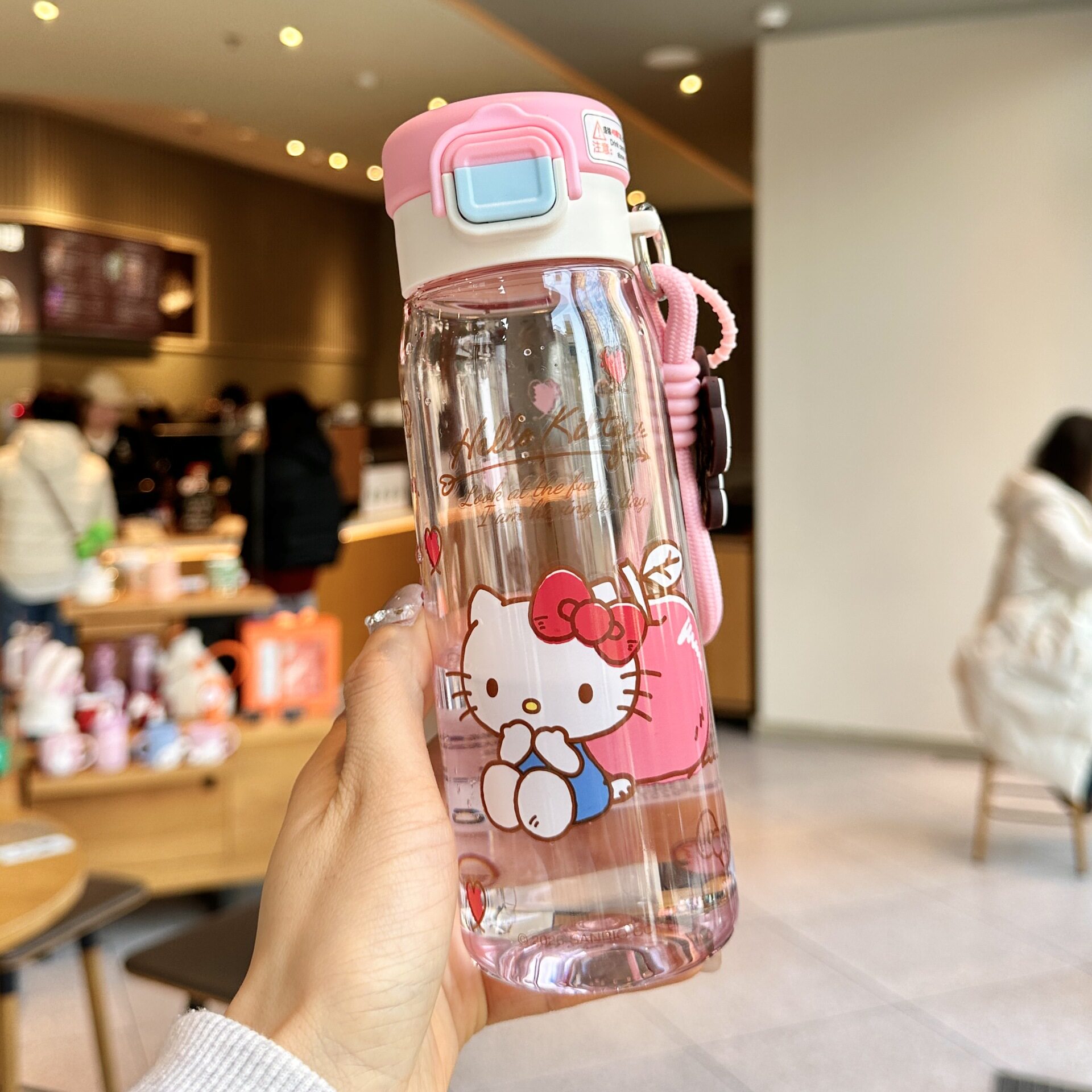 hellokitty女生直饮水杯tritan